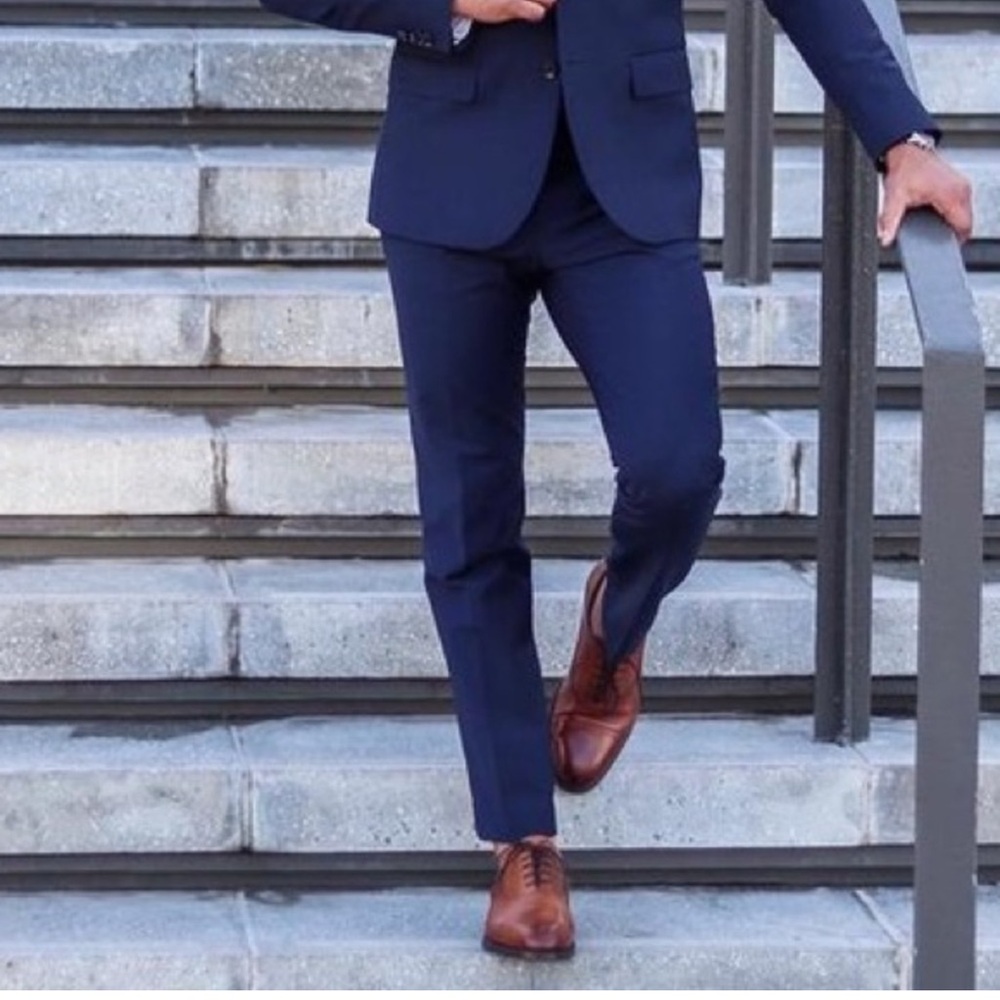 H&M Men's Navy Dress Pants